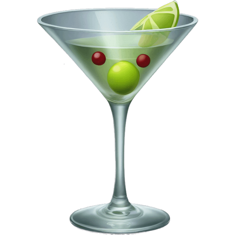 elegant martini glass  emoji