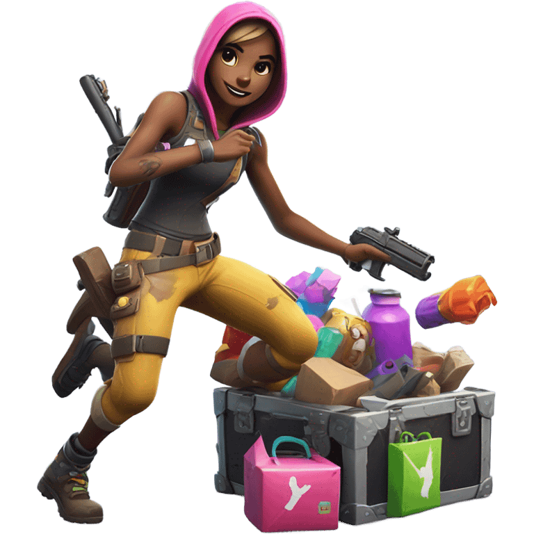 Fortnite thumbnail  emoji