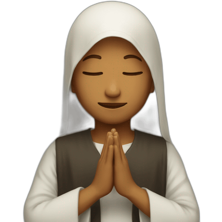 Prayer emoji