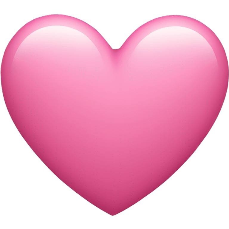 Pink heart being hugged emoji