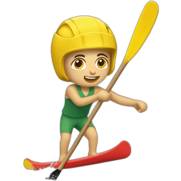 Canoë slalom emoji