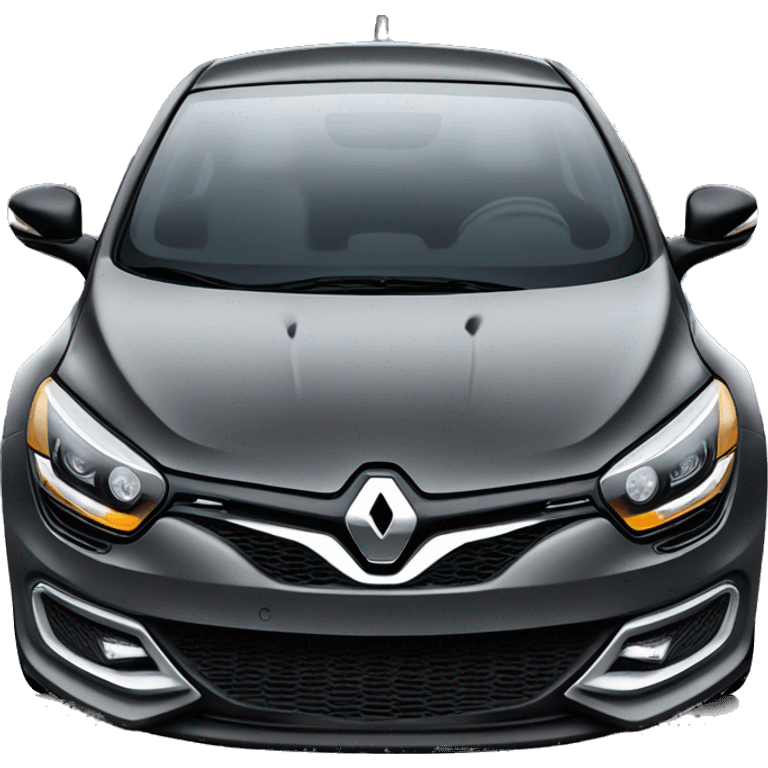 Black renault megane rs emoji