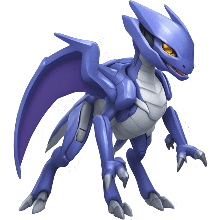  Cool Cute Edgy Futuristic Digimon-Genesect-Dialga-Reptile full body emoji