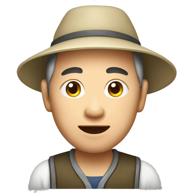 Chinese farmer emoji