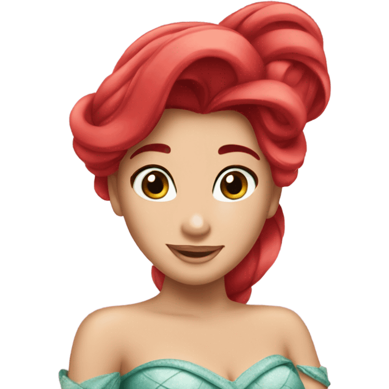 Ariel Disney princess  emoji