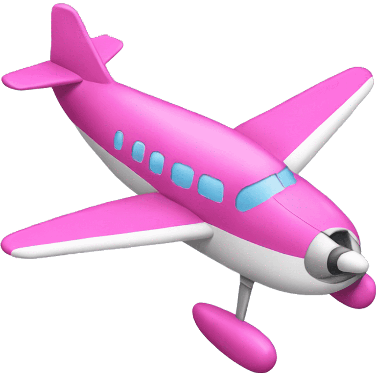 pink aeroplane  emoji