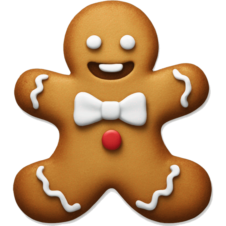 gingerbread man cookie emoji