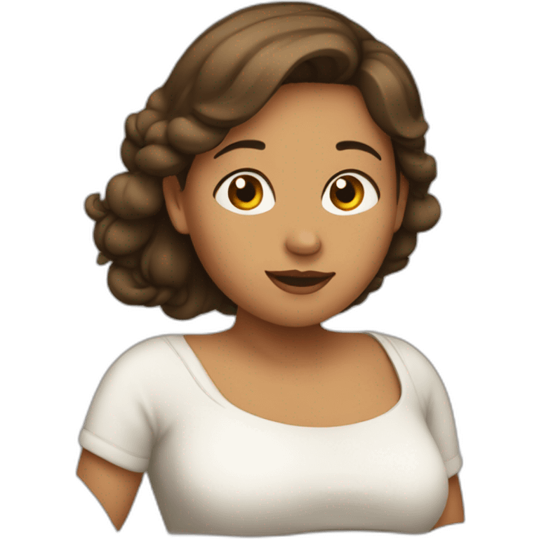 mujer embarazada emoji