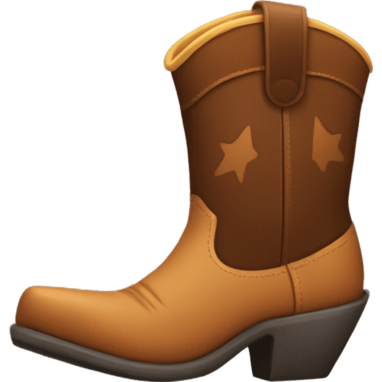 Cowboy boot  emoji