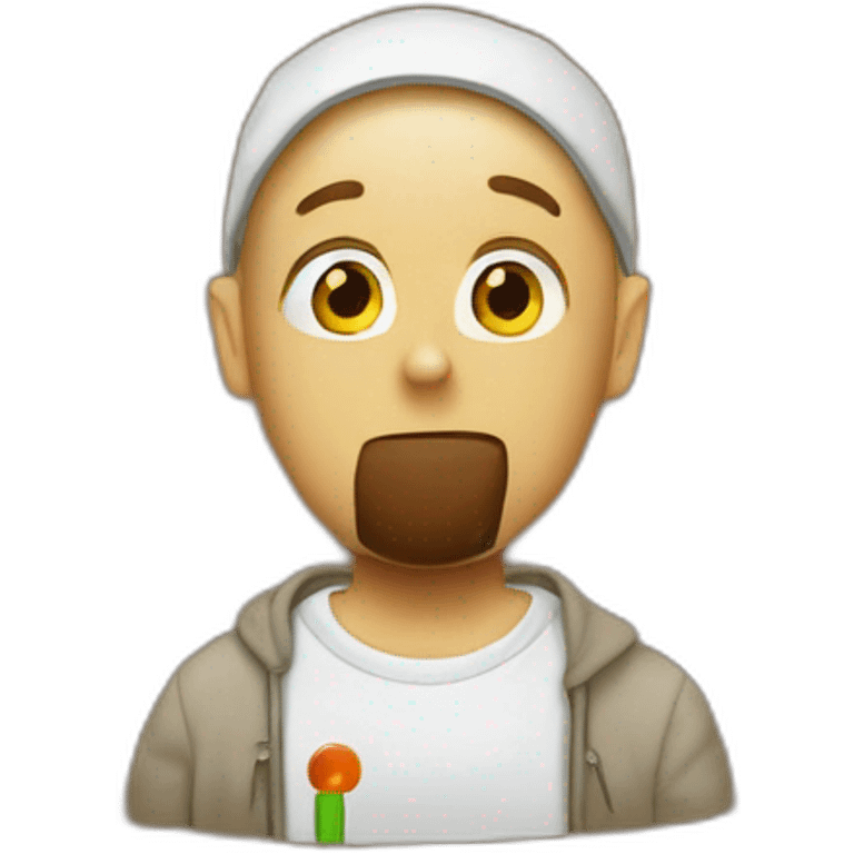 Eminem as a m&m’s emoji