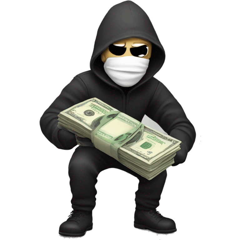 robber with money emoji