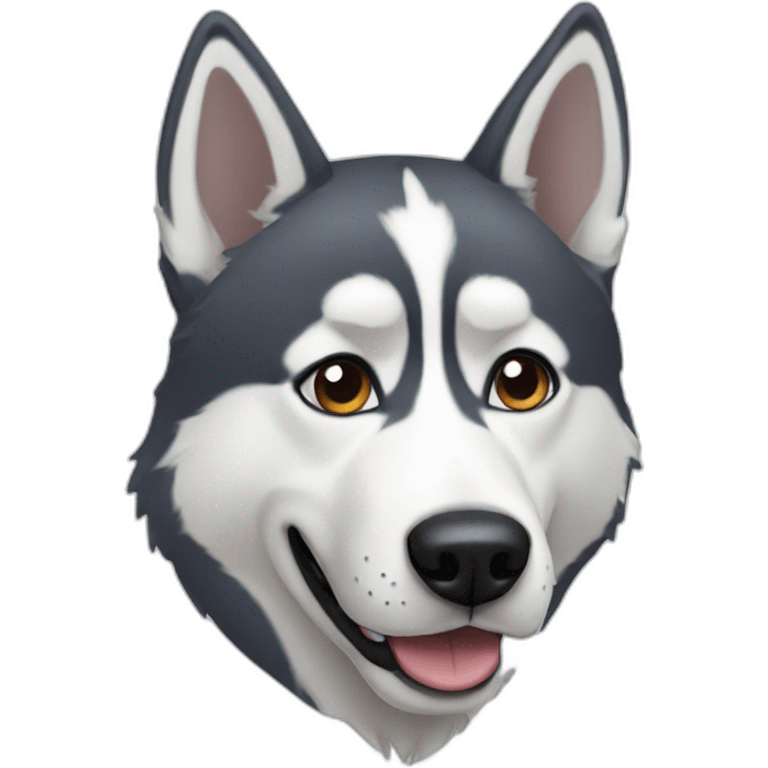 Husky Dog emoji