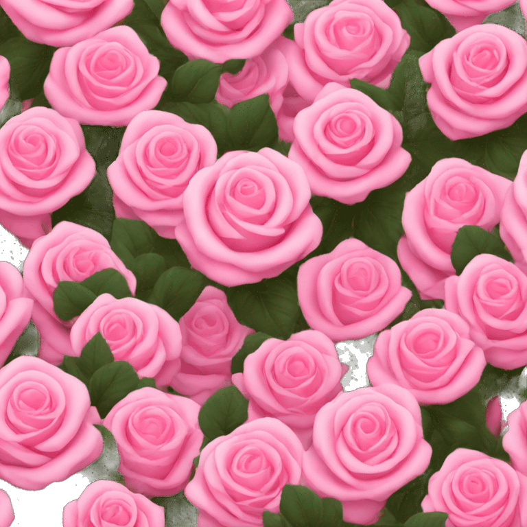 Pink roses emoji