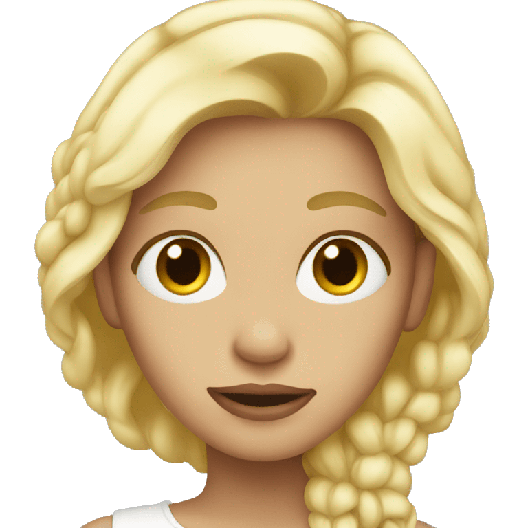 blonde  emoji