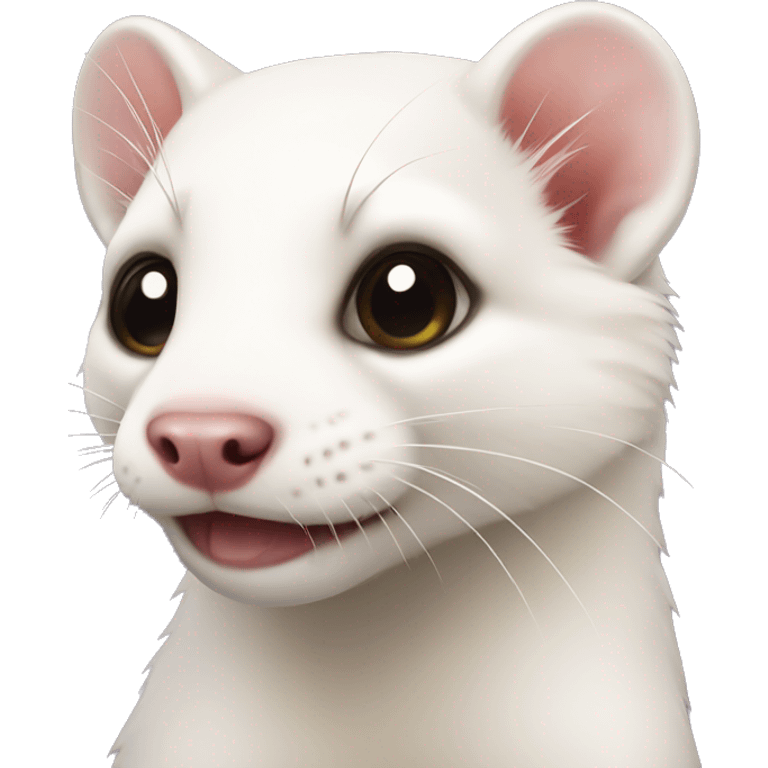 White Ferret emoji