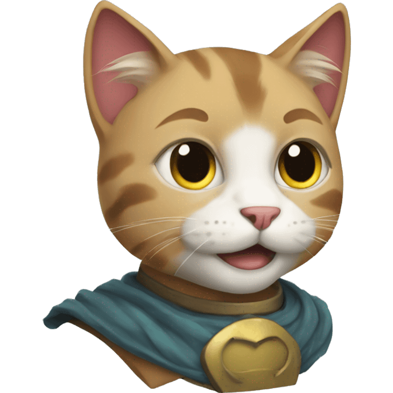 Suer hero cat emoji