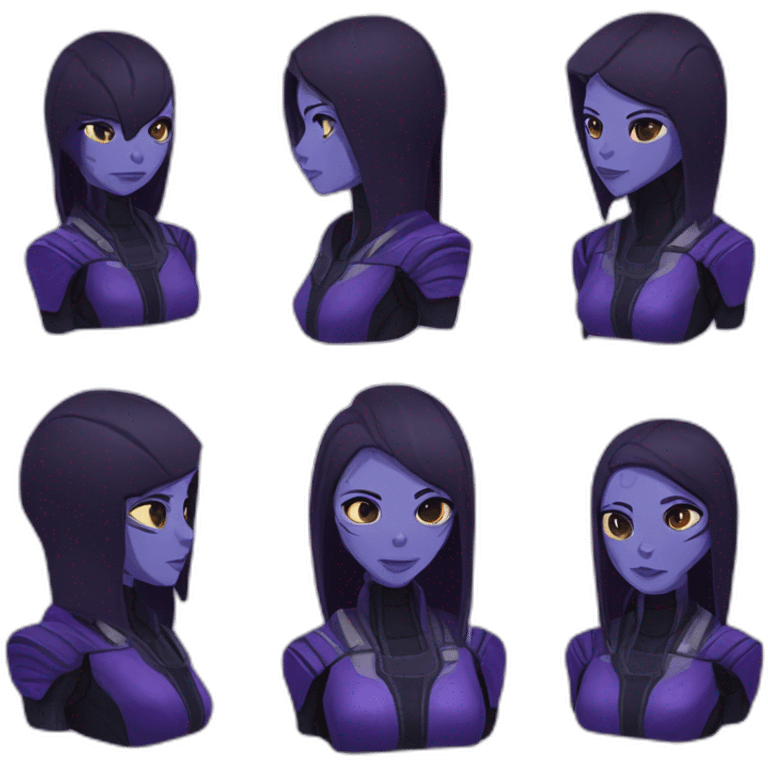 Tali’Zorah nar Rayya mass effect emoji