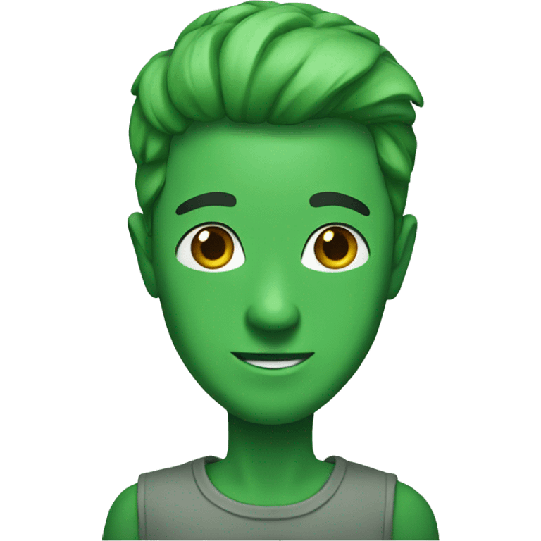 Green emoji