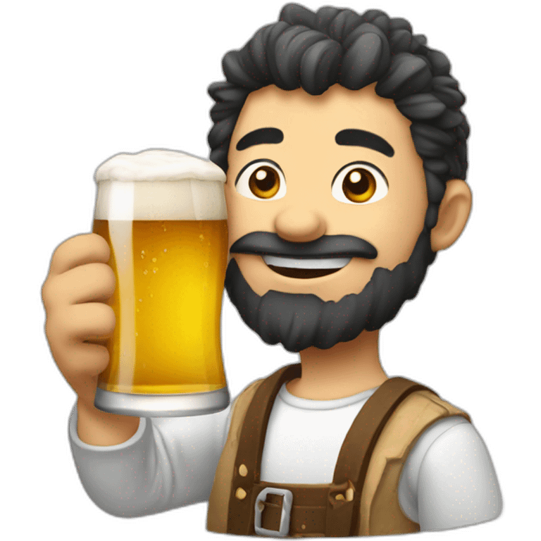 choubaka with bier emoji