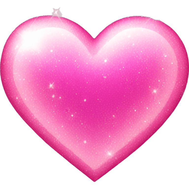 pink heart with sparkles emoji