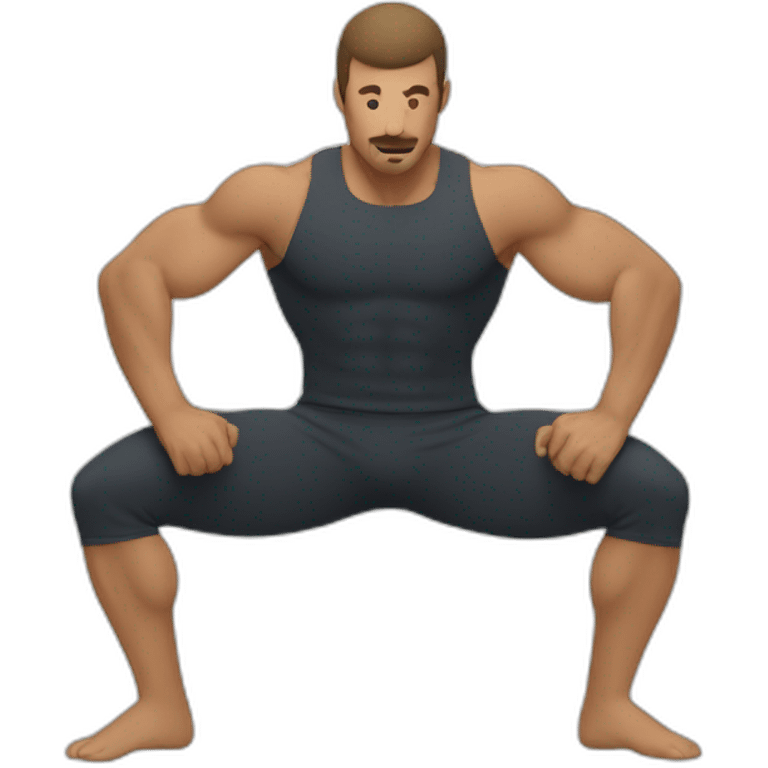 Bulgarian squat emoji