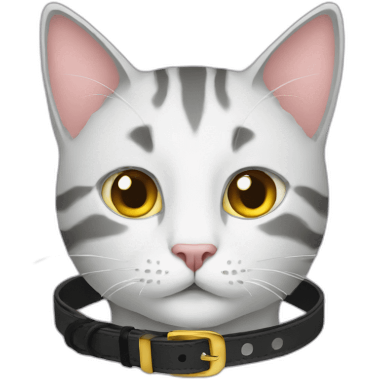 cat collar emoji