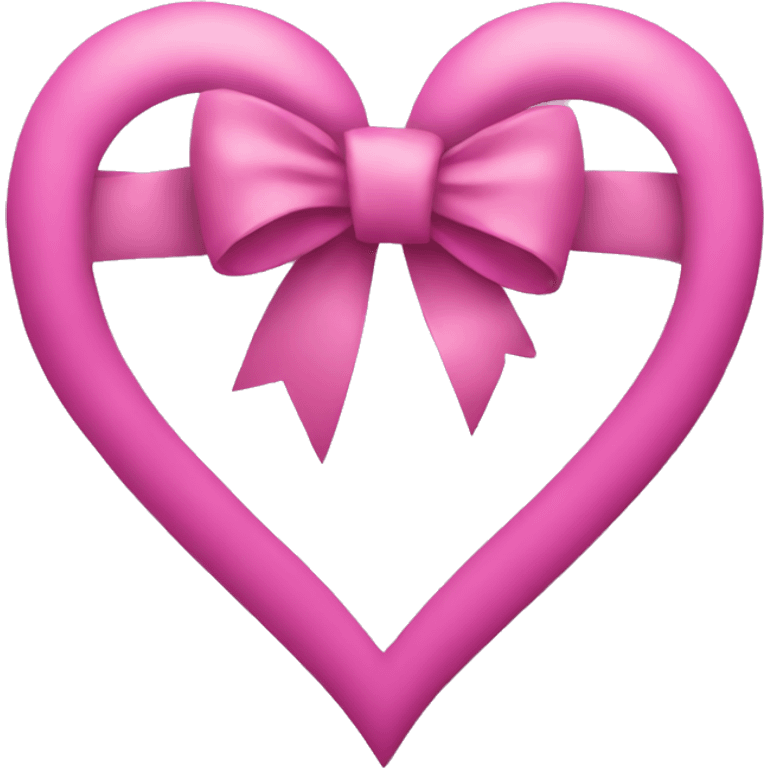 Heart with bows emoji