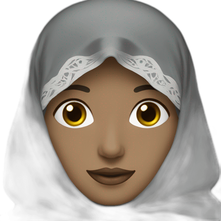 Voilée niqab emoji