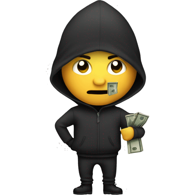 thief whith money emoji