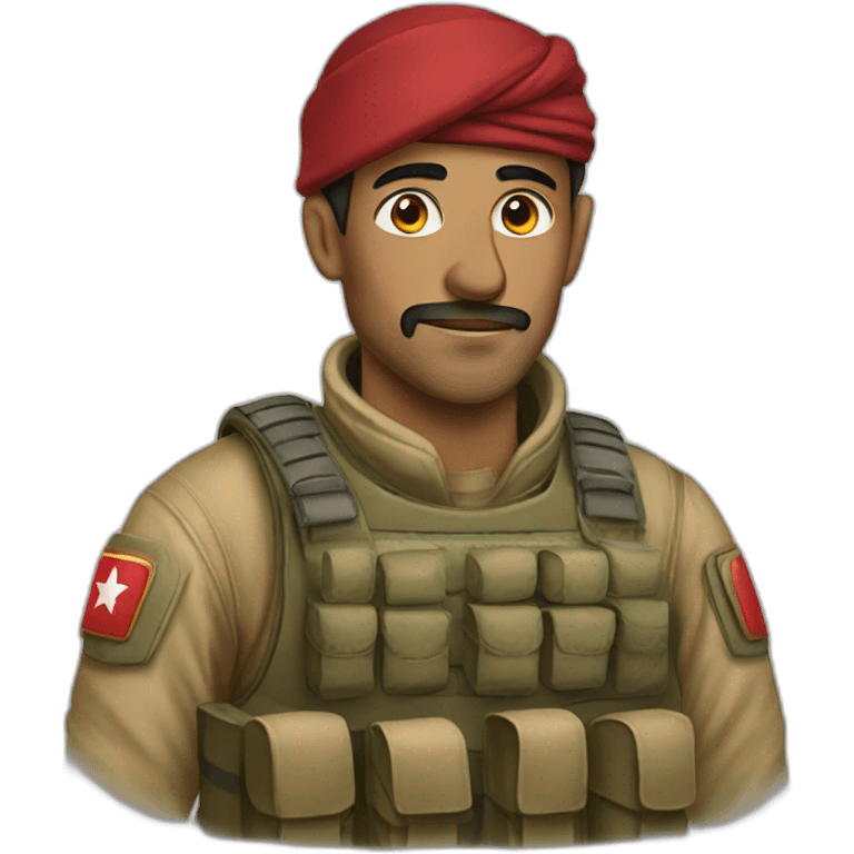 soldat marocain emoji