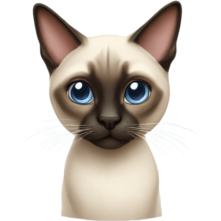 Siamese cat emoji