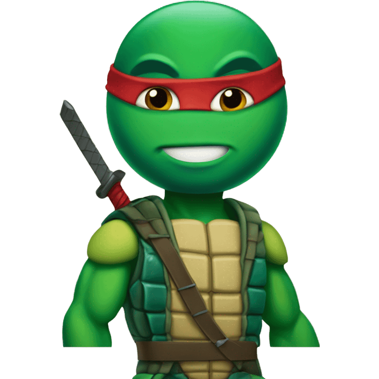 raphael ninja turtle business  emoji