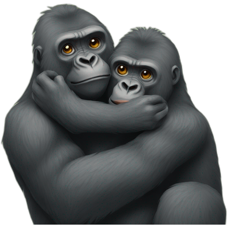 gorilla love emoji