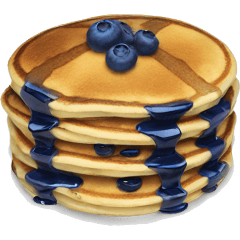 blueberry pancakes emoji