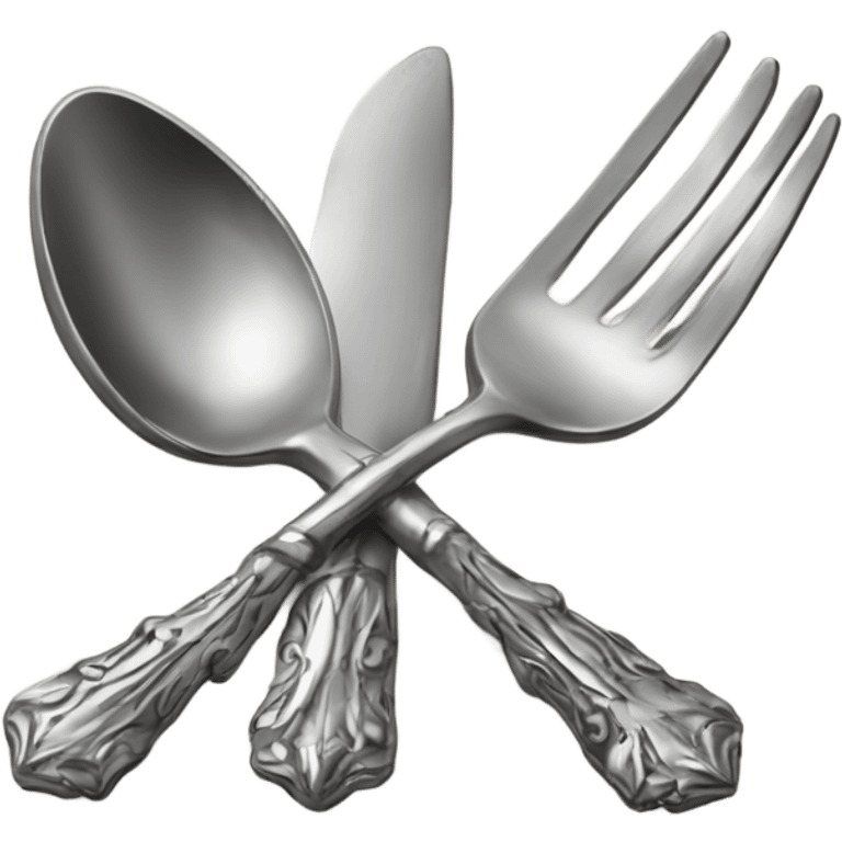 antique silverware emoji