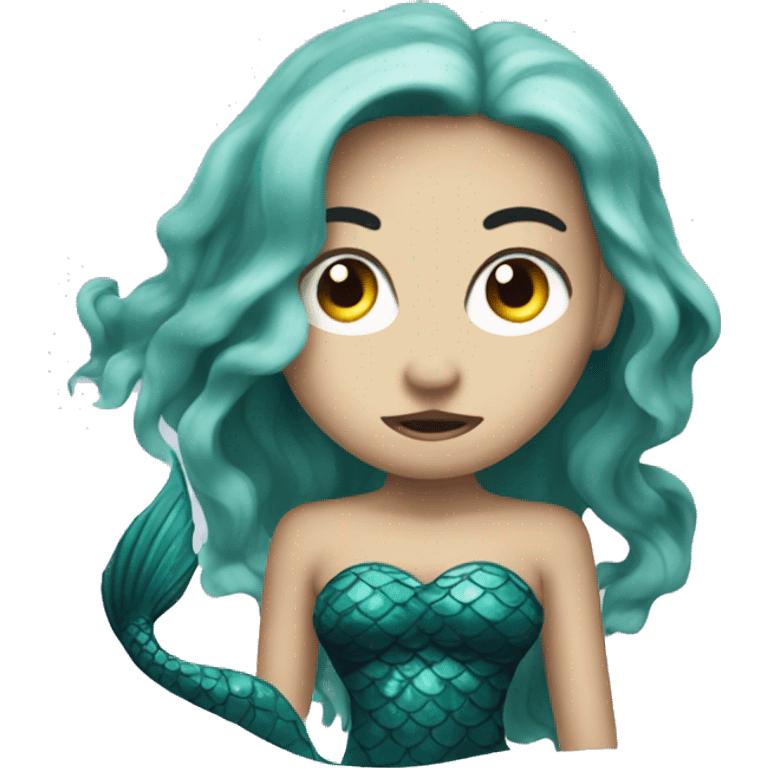 Evil mermaid emoji