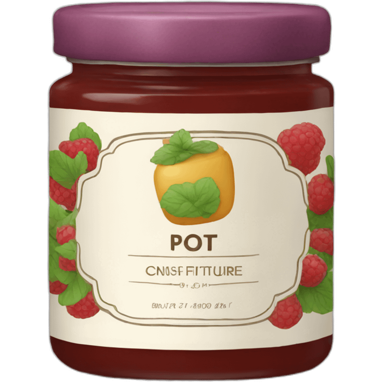 pot de confiture emoji