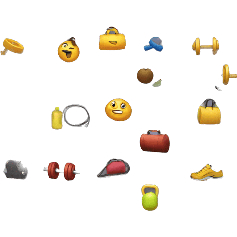 fitness mat emoji