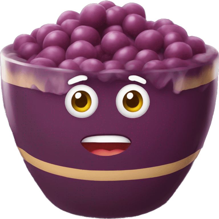 Acai bowel emoji