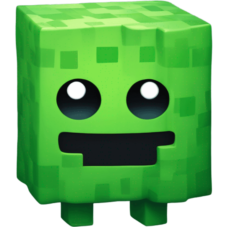 Minecraft creeper emoji