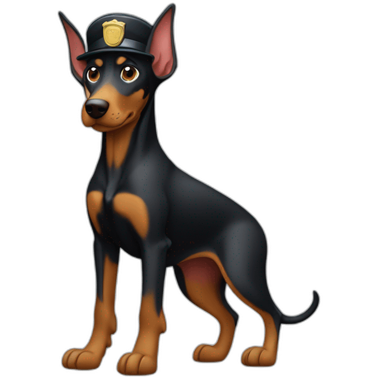 doberman-inspector emoji