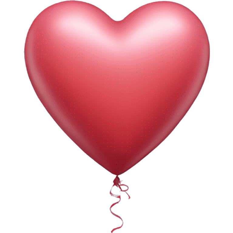 Heart balloon  emoji