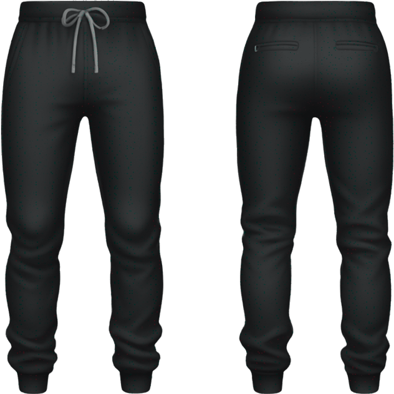 black sweat pants no person emoji