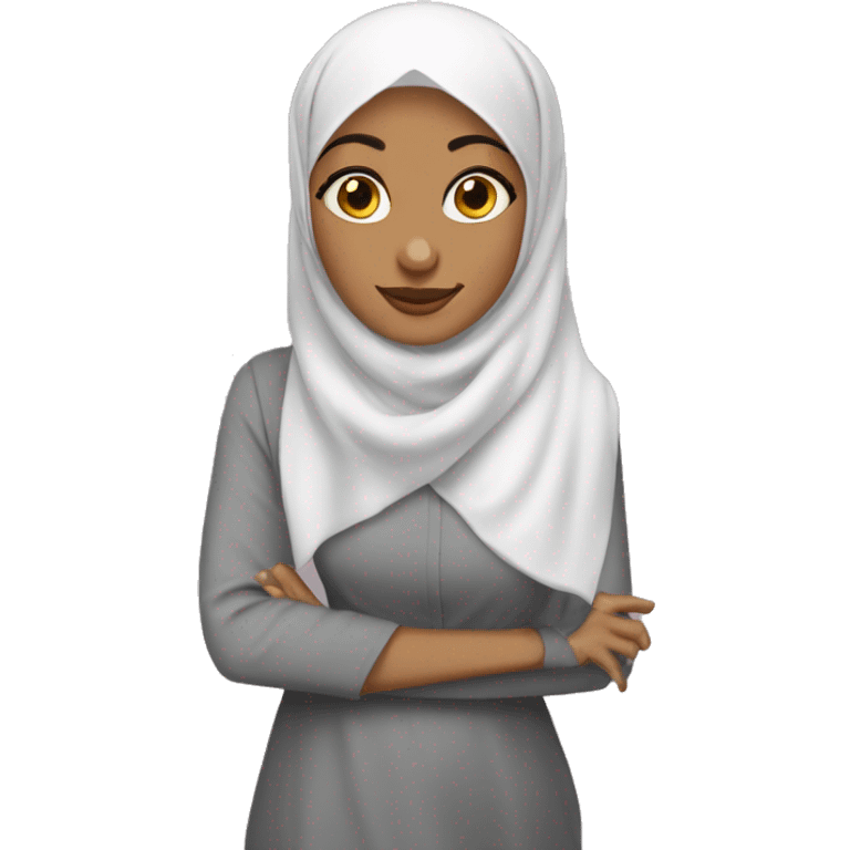 Y2k hijabi girl emoji