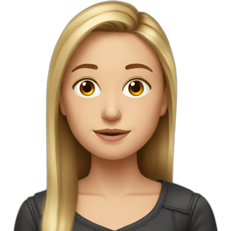 Elon musk en fille emoji