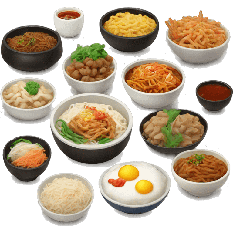 korea food emoji