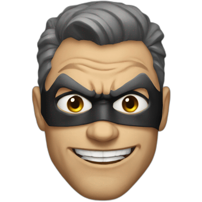 crazy batman emoji