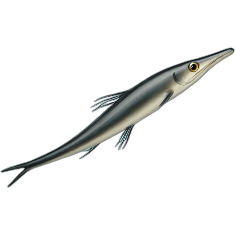 Black sea needlefish emoji