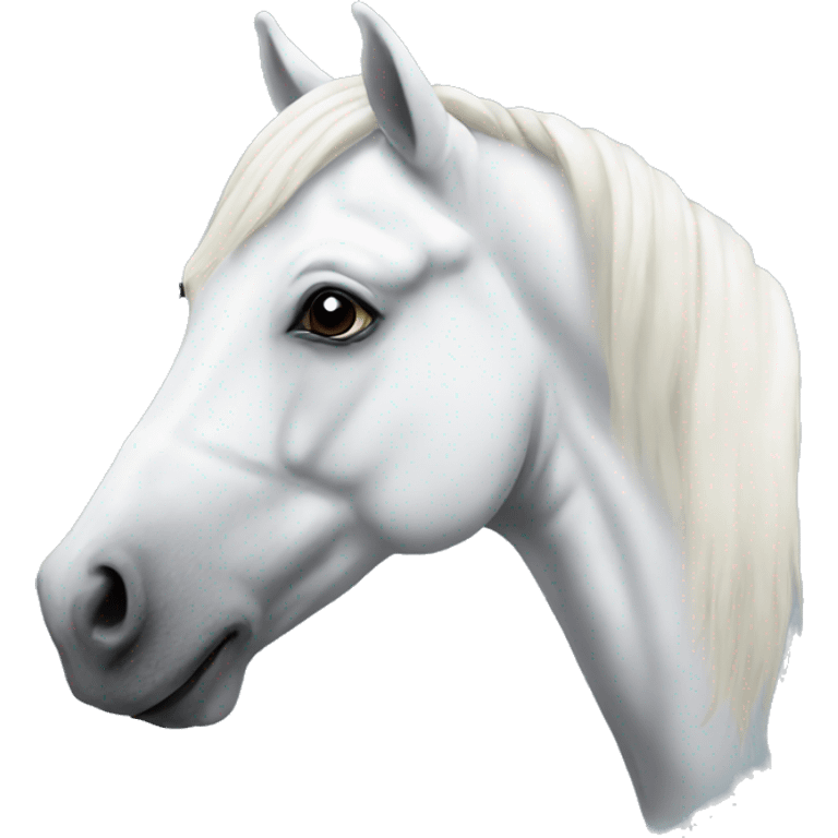 white horse emoji