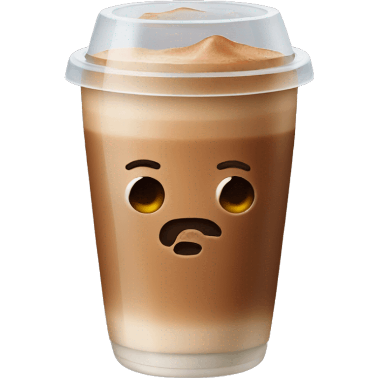 Ice coffee  emoji